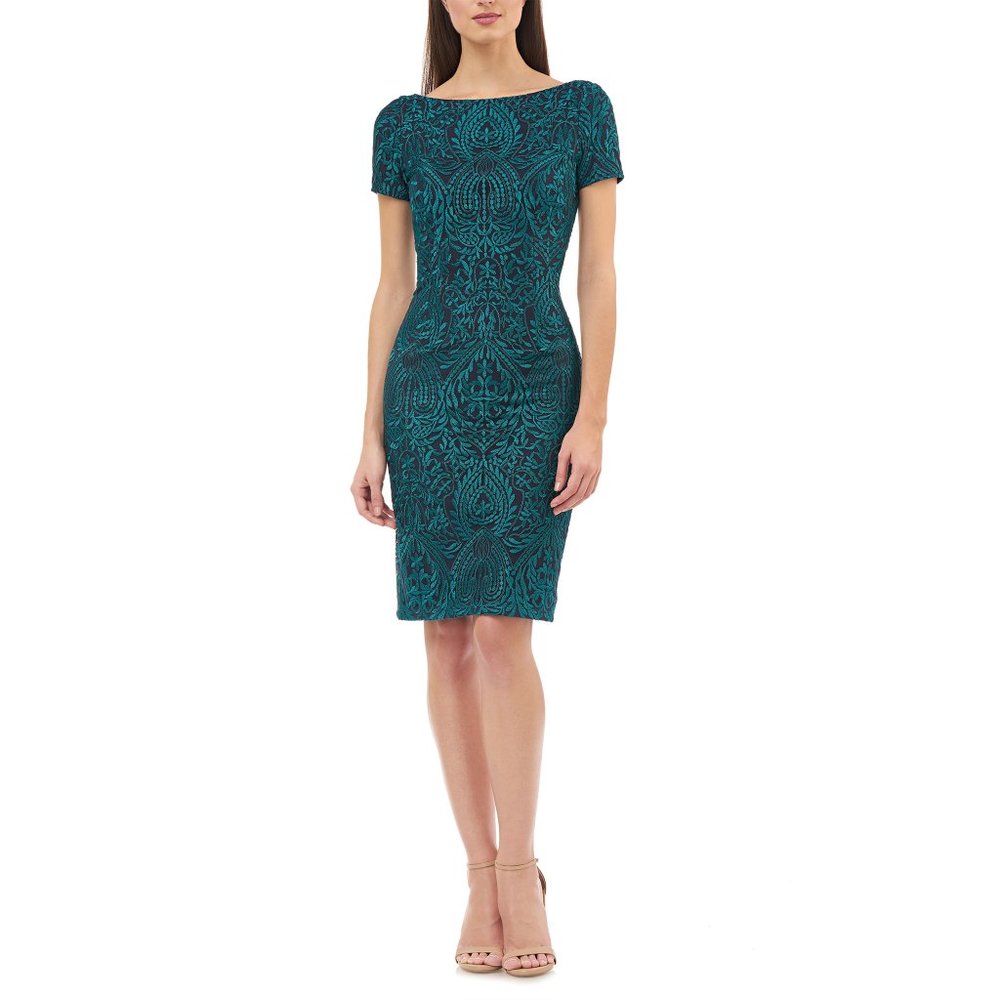 NWT JS Collections Embroidered Dress, Size 10